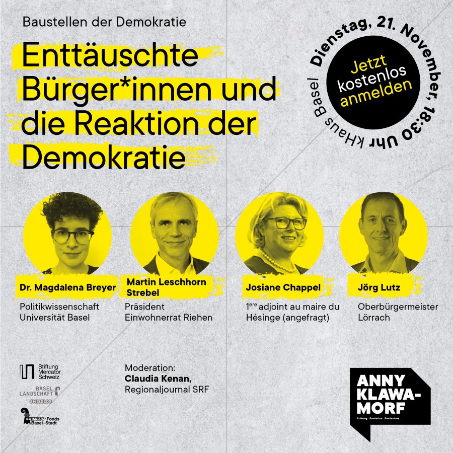 Enttäuschte Bürger*innen und die Reaktion der Demokratie